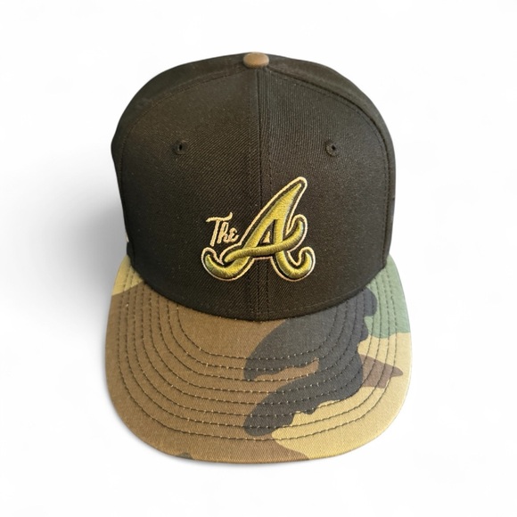 New Era Atlanta Braves Custom 59fifty 7-1/2 - Picture 2 of 3